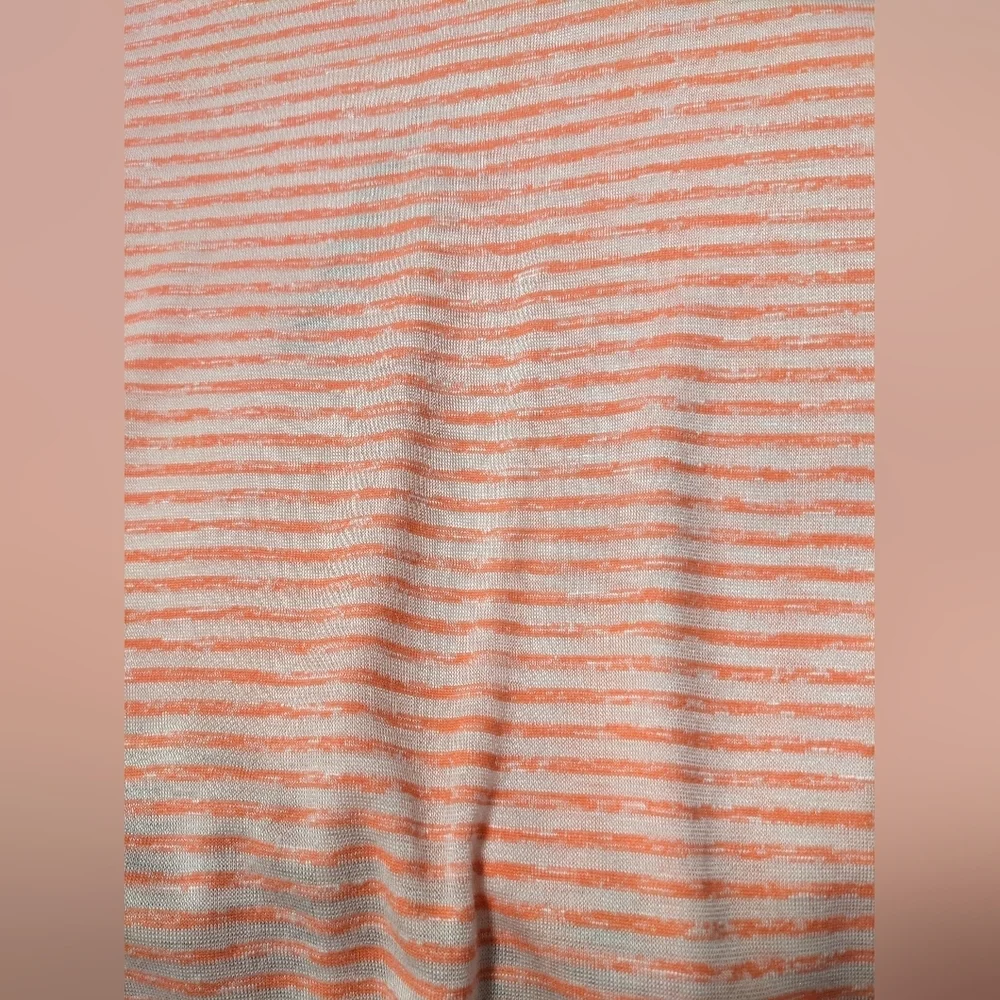5/$25 Nine West Stripped Shirt - Picture 3 of 6